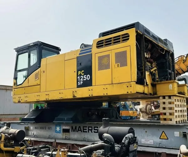 2 Komatsu Excavators Export