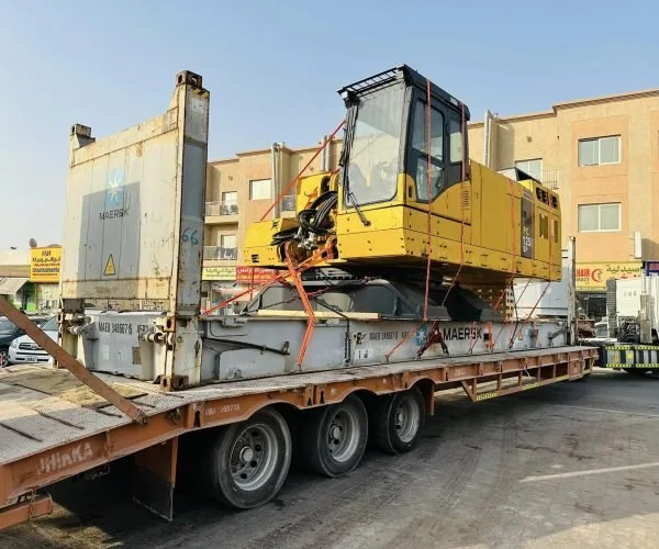 2 Komatsu Excavators Export