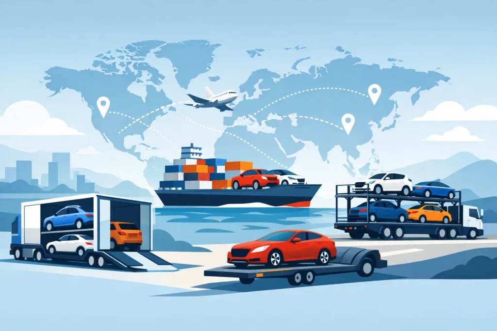 Best Shipping Methods for Cars by Route and Value