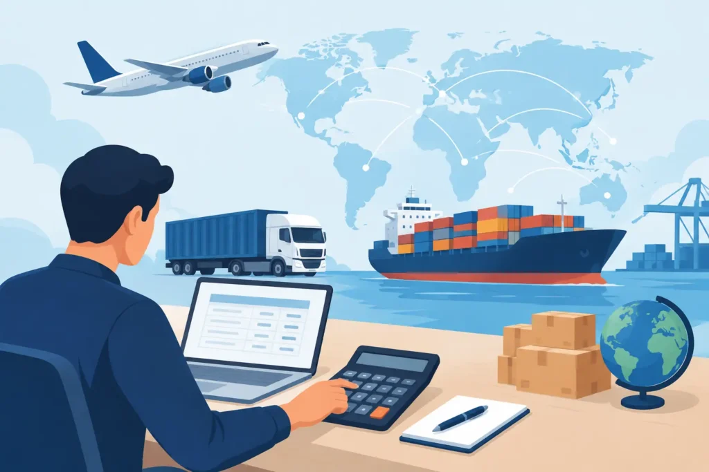 How to Calculate International Freight Charges