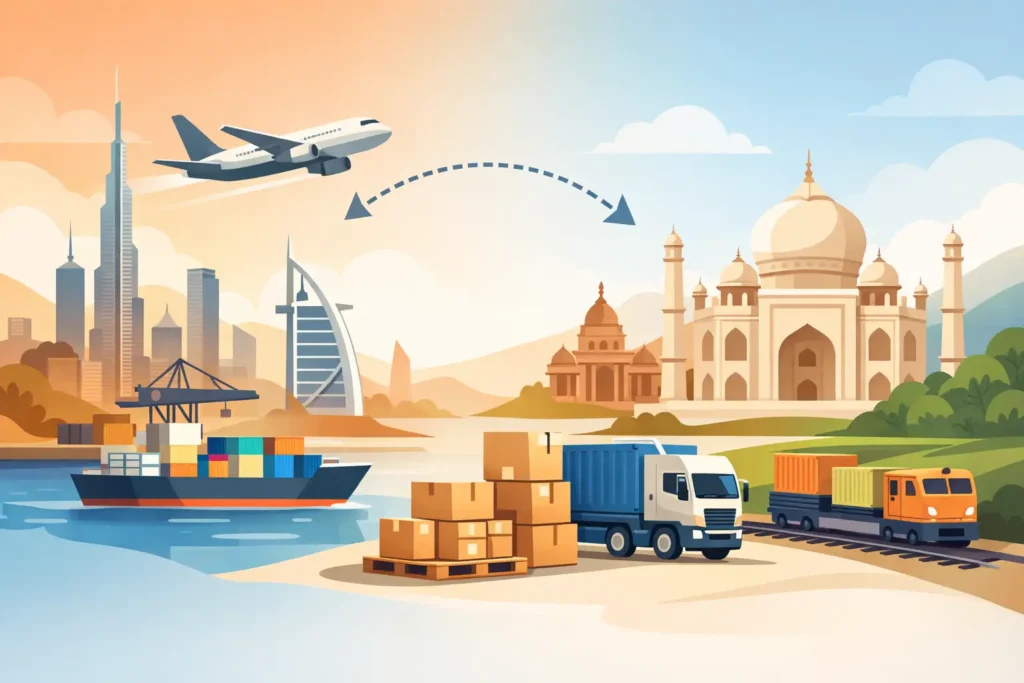 UAE to India Cargo Options for Reliable Delivery