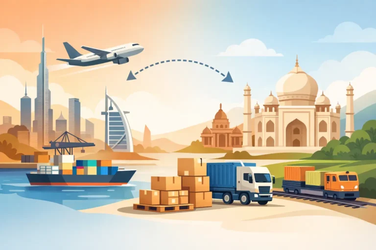 UAE to India Cargo Options for Reliable Delivery